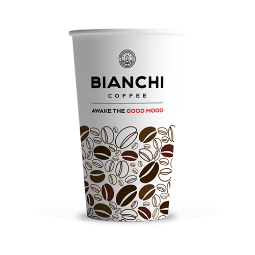 Kartonena chashka Bianchi 12 oz