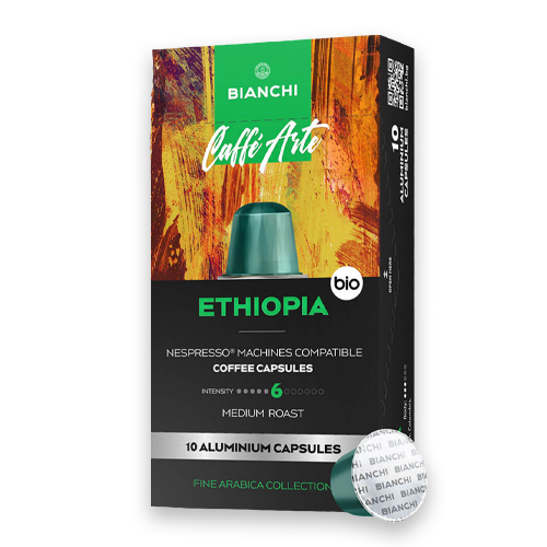 Bianchi CAFFÈ ARTE Ethiopia kafe kapsuli